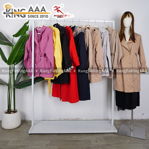 Abrigo Corto Entallado de <span class=keywords><strong>Segunda</strong></span> <span class=keywords><strong>Mano</strong></span> para Mujer, Estilo Vintage, Chaqueta de Invierno para Mujer, Chaqueta Retro para Oficina y Trabajo - Product Image 4