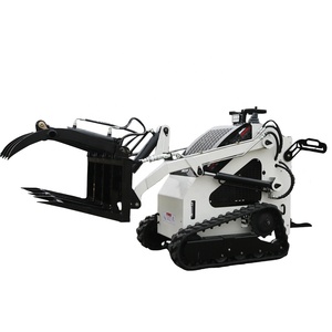 Livraison gratuite de gros chargeurs sur chenilles <span class=keywords><strong>Mini</strong></span> Skidsteer Moteur de puissance Piste de roue Skid Steer avec pièce jointe - Product Image 2