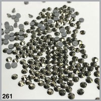 SS10 Coloré Argent DMC Hotfix Strass En Gros Hot Fix Strass pour Fer sur Crystal Design