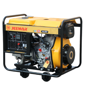 6.5kw 532cc 4 Stroke Air Cooled Single Cylinder Open Frame 110/220/230/240/380V <b>Generator</b> - Product Image 1