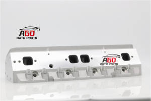Testata Cilindri GM350 5.7 Nuova di Zecca per Motore Auto V8 <span class=keywords><strong>GM</strong></span> CHEVY in ALLUMINIO - Product Image 2