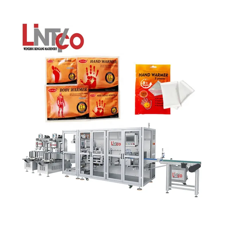 LINTYCO BG800 relief heat patches hydraulic test kit film sealer machine packaging plastic wrapping machine