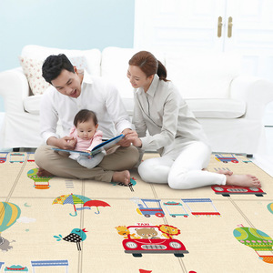 Tapis d'éveil YingZhiLi pour bébé, 2,5 cm d'épaisseur, pliable, imperméable, antidérapant, pour intérieur, pour les bébés de 0 à 24 mois, unisexe - Product Image 2