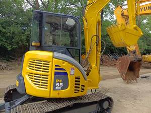 Excavadora KOMATSU usada importada de Japón PC55, motor Cummins de 2. ª generación, buen rendimiento, precio bajo, gran oferta - Product Image 2