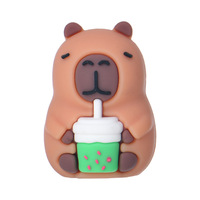 Taille-crayon pratique Capybara créatif mignon dessin animé étudiant Portable vente chaude amusant papeterie en gros