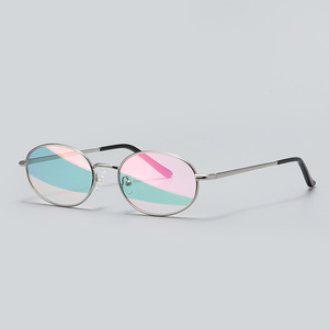Gafas <span class=keywords><strong>de</strong></span> Sol Retro Ovaladas Premium SPUKA 8013 para Hombre y <span class=keywords><strong>Mujer</strong></span> con Revestimiento <span class=keywords><strong>de</strong></span> Espejo y Logotipo Personalizado - Product Image 1