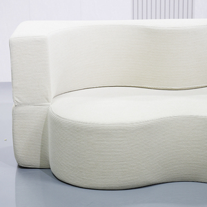 Minimalist Modern Chesterfield <b>Bed</b> for Living Room Rectangle Shape Extendable Vacuum Compression One Seat S-08 One Seat S-0 - Product Image 4