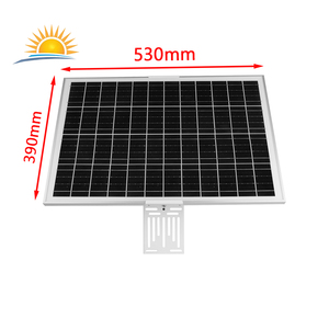 Système d'énergie solaire DC12V 5V pour caméra de surveillance <span class=keywords><strong>Arlo</strong></span>, kit de batterie solaire résistant aux intempéries pour extérieur avec support de montage et câble - Product Image 4