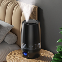 Humidificateur à brume fraîche d'humidistat de télécommande de produits d'appareils ménagers numériques avec la lumière de nuit de LED