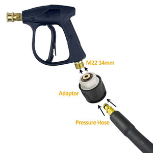 Adaptateur de <span class=keywords><strong>tuyau</strong></span> de nettoyeur haute pression, convertisseur de sortie de nettoyeur haute pression M22 pour Karchere Bosch Nilfisk - Product Image 4