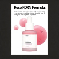 Sérum Peptidique Rose PDRN Mediicube, Acide Hyaluronique, Niacinamide, Glycérine, Thé Vert, Hydratant, Complexe de 5 Types de Peptides, 30 ml