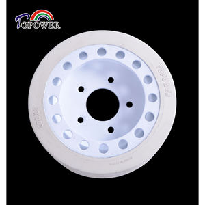 Neumático Trasero Topower 200X8 con Rueda de Acero y Freno para Skyjack SJ3219 AWP - Product Image 5