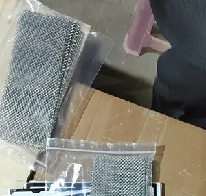 Dimensione della maglia 1x1mm 210*80mm SS 304 schermo a prova di roditore in rete metallica tessuta in acciaio inossidabile