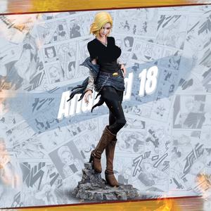 SE7 <span class=keywords><strong>Art</strong></span> Figurine de collection en résine personnalisée peinte à la main, abstraite, dessin animé 3D, <span class=keywords><strong>Dragon</strong></span> <span class=keywords><strong>Ball</strong></span> Z, Android 18 - Product Image 1