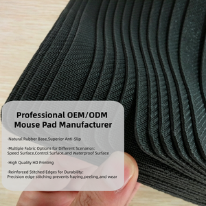 Custom Shape and Size Soft Fabric Surface Rubber <b>Mouse</b> Pad Full Color Graphic Printed <b>Mouse</b> <b>Mat</b> with Laser Cutting - Product Image 5