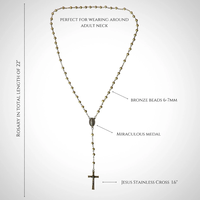 Nouveau collier chapelet catholique avec perles en pierre naturelle cordon noué croisé alliage de zinc plaqué argent Antique pour cadeau de prière unisexe
