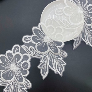 Wedding <strong>Bead</strong> Tube <strong>Lace</strong> Heavy Industry <strong>Bead</strong> Garment Accessories Home Soft Decoration Decoration Wholesale <strong>Net</strong> Yarn <strong>Sequin</strong> <strong>Lace</strong> - Product Image 5