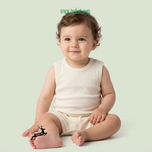 Direct d'usine Tirupur norme européenne OEM personnalisé dessin animé impression combinaison bébé barboteuse enfants vêtements plaine infantile barboteuses - Product Image 1