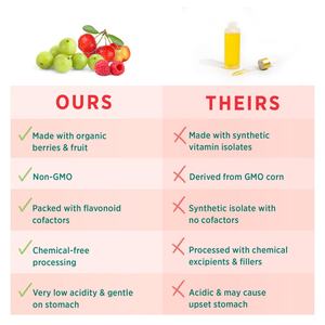 Capsules de Vitamine C Haute Puissance – Complément Alimentaire pour Soutenir la Santé Immunitaire des Adultes – Supplément de Vitamine C - Product Image 4