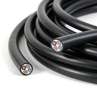 Fil souple gainé PVC RVV, 2 conducteurs, 1,5 mm², fil de cuivre pur multibrins pour cordon d'alimentation, fil souple multibrins