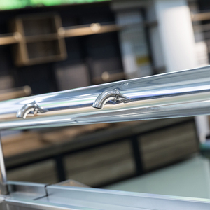 Estantería de góndola de madera de alta resistencia, estantes de supermercado para frutas y verduras, tienda minorista de comestibles, estante de exhibición de productos - Product Image 3