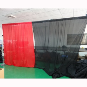 Aluminum double crossbar pipe and drape backdrop stand for wedding party event decor - Product Image 4