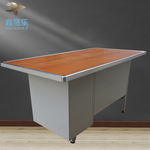 Furnitur Kantor Sekolah Kualitas Tinggi Kayu Baja MDF 25Mm Meja Komputer Kokoh dengan Laci - Product Image 6