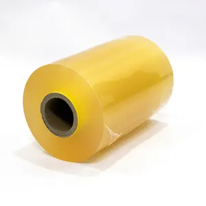 Jumbo cuộn giá nhà máy cạnh tranh chất lượng tốt cuộn của PVC bám phim cho bao bì thực phẩm PVC bám phim