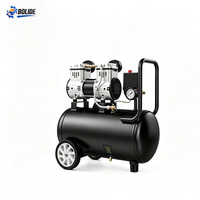 Compresseur d'air sans huile 1100W 7.0Bar 100L/min Haute efficacité Gonflage rapide pour travail pneumatique industriel continu