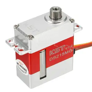 KST DS215MG V3.0 versi Digital tanpa inti Swashplate CCPM/kemudi Servo untuk 380 450 480 500 RC UAV helikopter