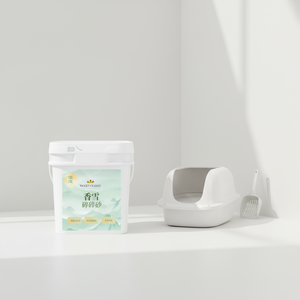 Arena para Gatos de Bentonita Premium sin Polvo, Aglutinación Rápida, Fuerte Control de Olores, Control de Polvo, Arena Mineral Premium para Gatos al por Mayor - Product Image 1