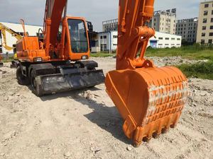 Excavadora de ruedas <span class=keywords><strong>Doosan</strong></span> 210 original de Corea/Excavadora de ruedas usada <span class=keywords><strong>DOOSAN</strong></span> de 15 toneladas en venta a bajo precio de venta - Product Image 2