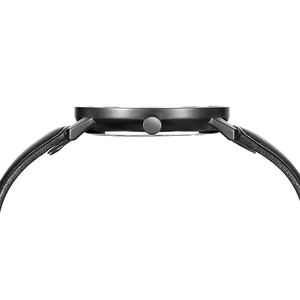 Montre analogique à mouvement <span class=keywords><strong>japonais</strong></span> Miyota 2115 avec cadran en fibre de carbone, verre saphir et bracelet en cuir sport tendance - Product Image 3