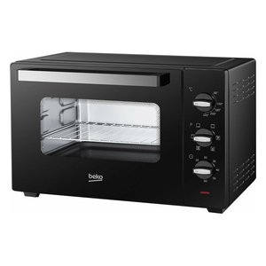 Beko Electric <b>Oven</b> 38L 1600W Mechanical <b>Timer</b> Black Countertop <b>Oven</b> - Product Image 2