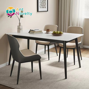 Juego de Mesa y Sillas de Comedor Modernas AntNovelty, Juego de 6 Sillas - Product Image 2