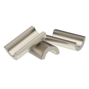 מגנטים ניאודימיום N35 בצורת קשת ארוכה, מגנט תעשייתי למנוע, מצופים אבץ/ניקל, סטייה של 0.05 מ\\\"מ - Product Image 5