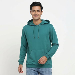 2025 Trending High Quality Custom Logo 100% Cotton Thick Winter Hoodies Distressed Unisex Oversized Men's Hoodies <b>Sweatshirts</b> - Product Image 1