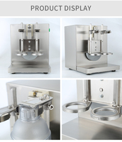 Machine à secouer le thé au lait HENGZHI professionnelle à double gobelet, synchronisée, grande capacité, avec écran tactile et minuterie, pour boissons thé à lait standardisées