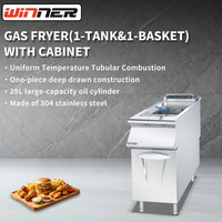 Grote friteuse 28L horeca apparatuur restaurant leverancier diepvriezer voor hotel aanbieding