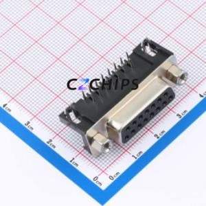 D-DMR015PF-D002 D-Sub/VGA Connector Bent Lead Through Hole Connector - Product Image 1