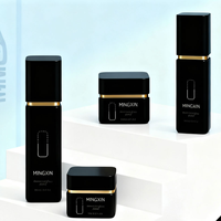 Kit d'emballage de flacons et de pots de soin de la peau de luxe au design unique, colorés, 40 ml, 100 ml, 120 ml, 50 g, 30 g