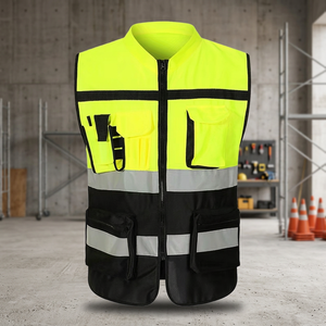 Chaleco de Seguridad Reflectante de Poliéster ANSI Clase 2 EN ISO 20471 Clase 2 - Sprint Sports Alta Visibilidad - Product Image 3