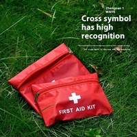 Portable 3mm d'épaisseur petit sac de médecine pour la maison voiture visite en plein air vide trousse de premiers soins médicaux pour Camping et randonnée