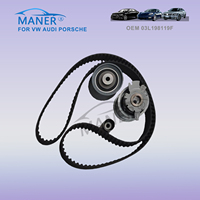 KIT DE CORREA DE CADENA DE DISTRIBUCIÓN DE MOTOR MANER EA888 03L198119 PARA VW AMAROK BEETLE GOLF JETTA POLO AUDI A3 A4 Q3 2,0 TDI
