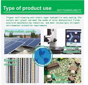 Zelfreinigende Anti-Statische Superhydrofiele <span class=keywords><strong>Epoxy</strong></span> Nano-Coating Hoge Transparantie Lage Brekingsindex Uv-Resistente Borstel Vloeistof - Product Image 2