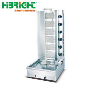 Barbecue au gaz sans fumée à haute luminosité commercial, rôtissoire en acier inoxydable, machine à rôtir le maïs, machine à shawarma 2,5 kW, restaurant, hôtel - Product Image 6