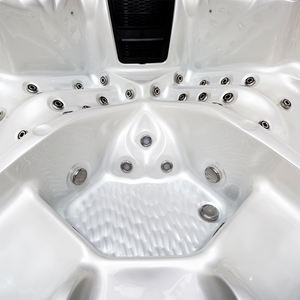 Baignoire Spa <span class=keywords><strong>Hydro</strong></span>-Massage à Économie d'Énergie avec 5 Matériaux Isolants pour Famille - Product Image 4