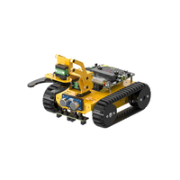 Kit de Coche Inteligente Microbit de Chipboard Yahboom Last:bit, Robot Educativo Programable con Brazo Robótico y Programación en Python