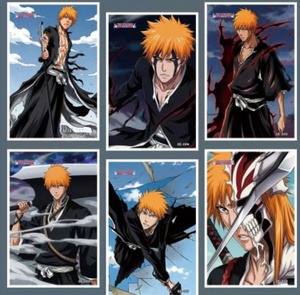 Cartes de collection PGU Culture <span class=keywords><strong>Bleach</strong></span> : Personnages d'anime de la Guerre des Mille Ans, cartes de jeu d'art, jouets - Product Image 4