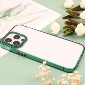 Precio al por mayor nuevo 1,5mm TPU material acrílico cubierta del teléfono carcasas para celulares fundas de teléfono móvil para <span class=keywords><strong>iPhone</strong></span> 13 <span class=keywords><strong>14</strong></span> - Product Image 4